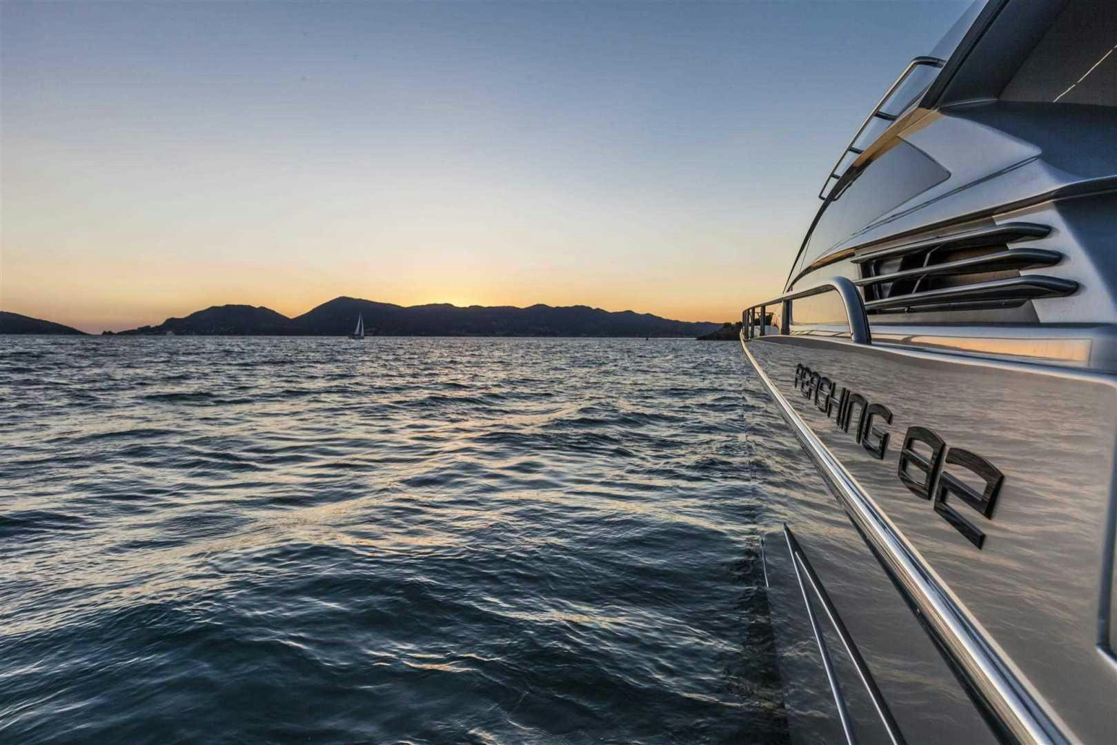 a boat on the water aboard NO NAME Yacht for Sale