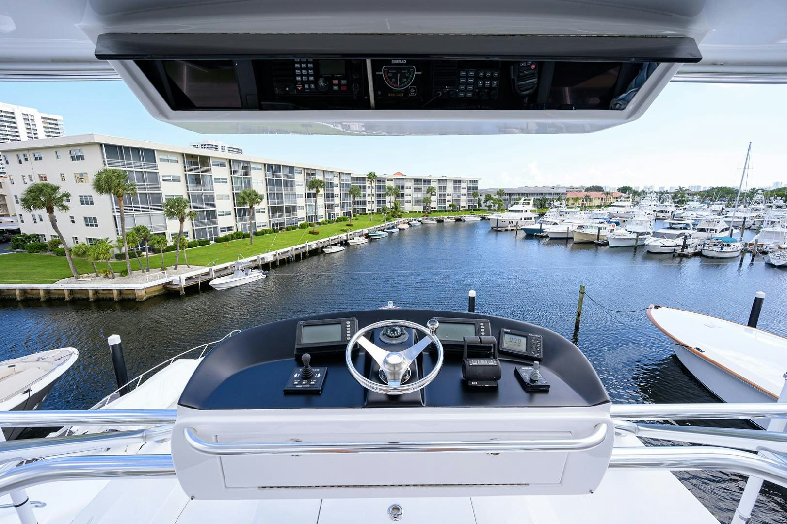 a boat in a body of water aboard BLACK SHADOW Yacht for Sale