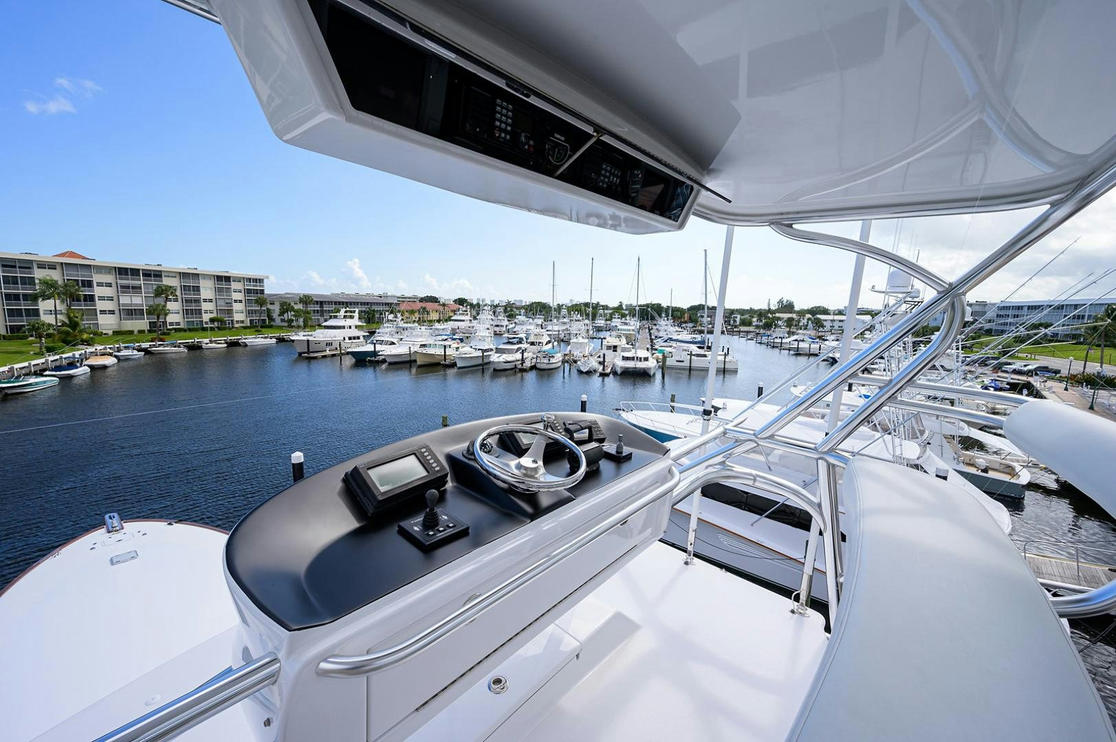 a boat in the water aboard BLACK SHADOW Yacht for Sale