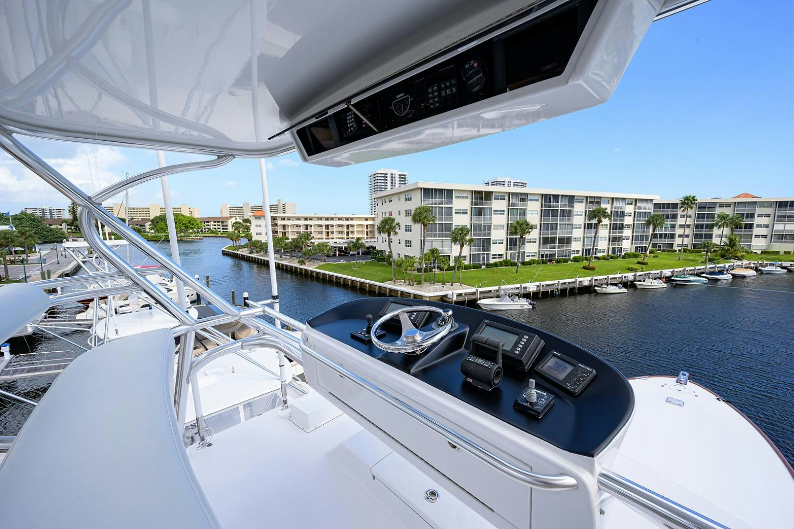 a boat in the water aboard BLACK SHADOW Yacht for Sale