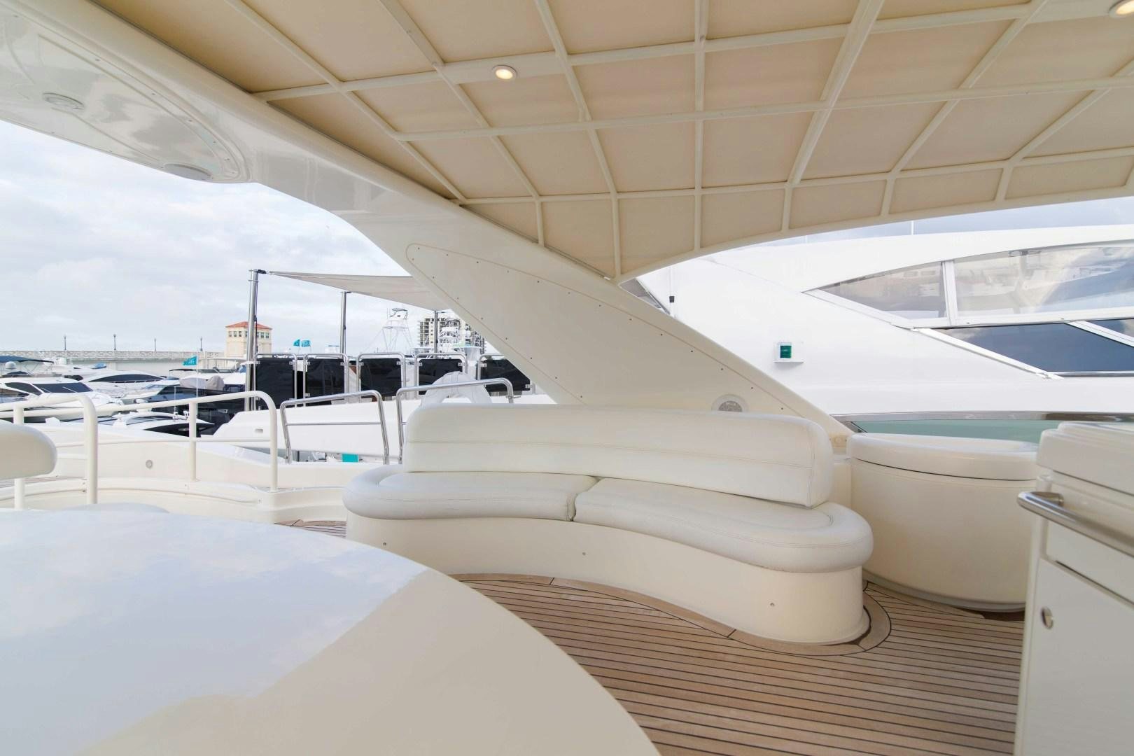 a boat in a large body of water aboard ENCHANTED LADY Yacht for Sale