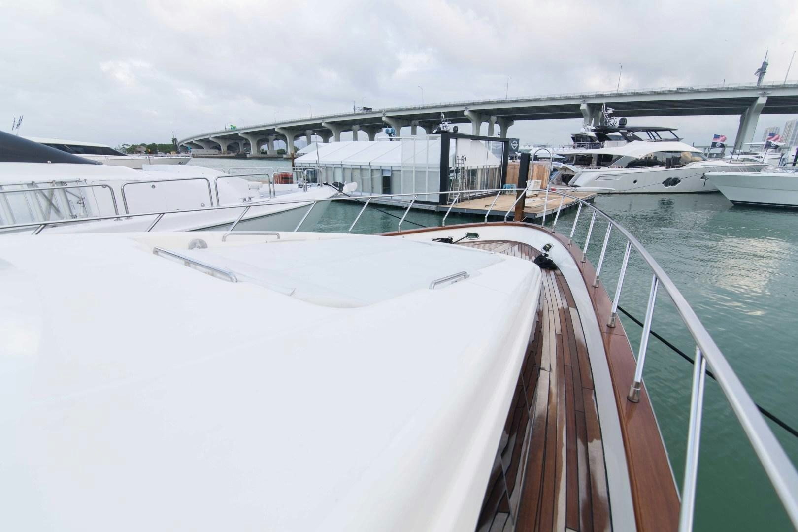 a boat in the water aboard ENCHANTED LADY Yacht for Sale