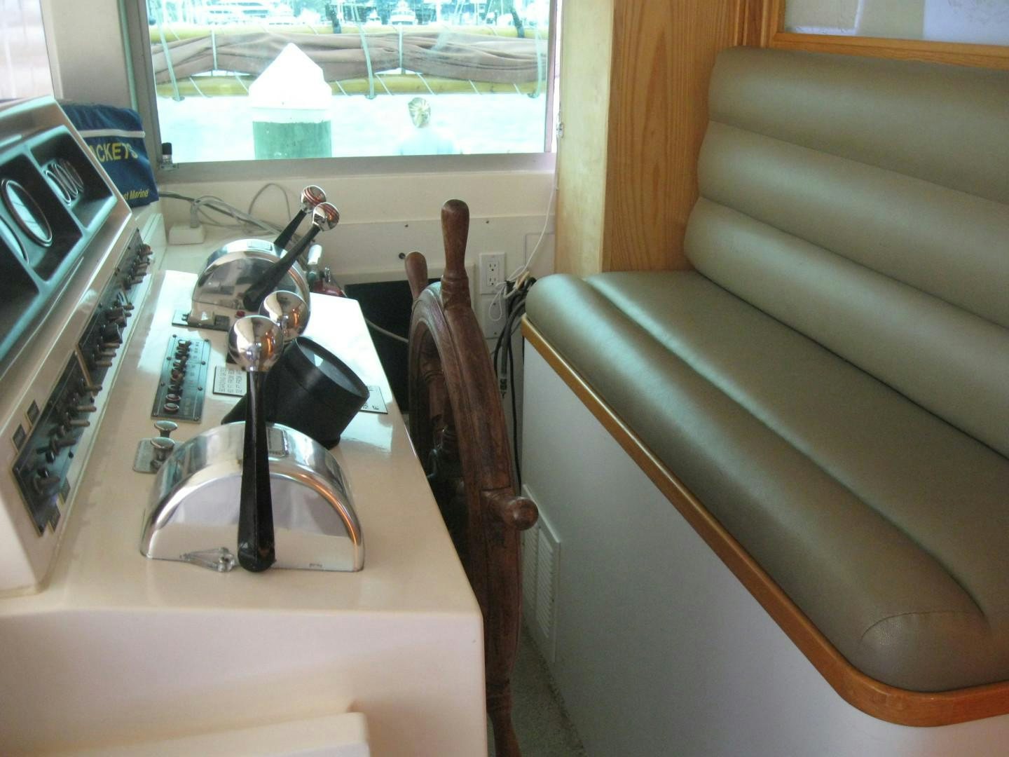 a machine on the counter aboard OCEAN ROMANCE Yacht for Sale