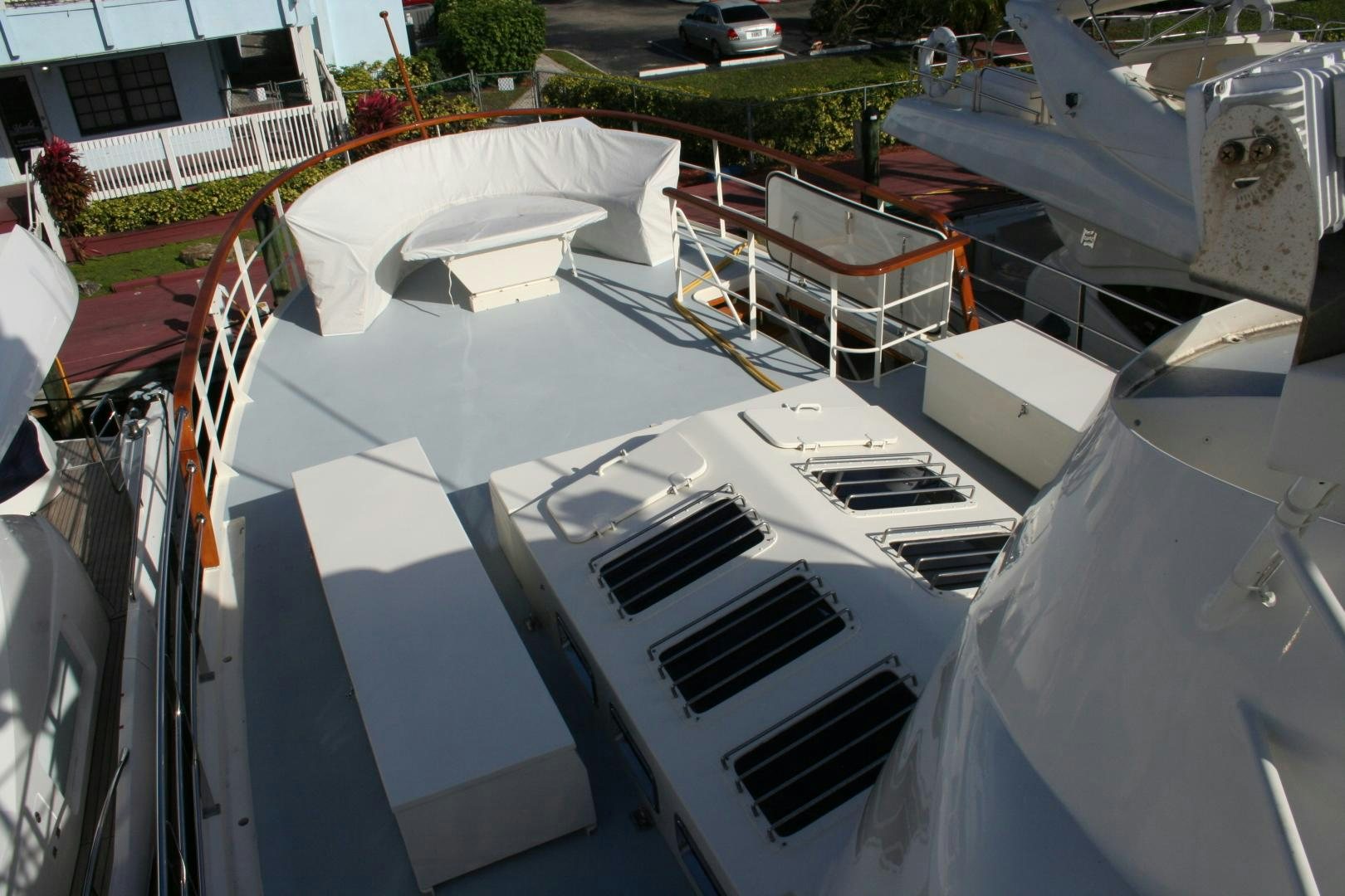 a group of white boats aboard SINDBAD Yacht for Sale
