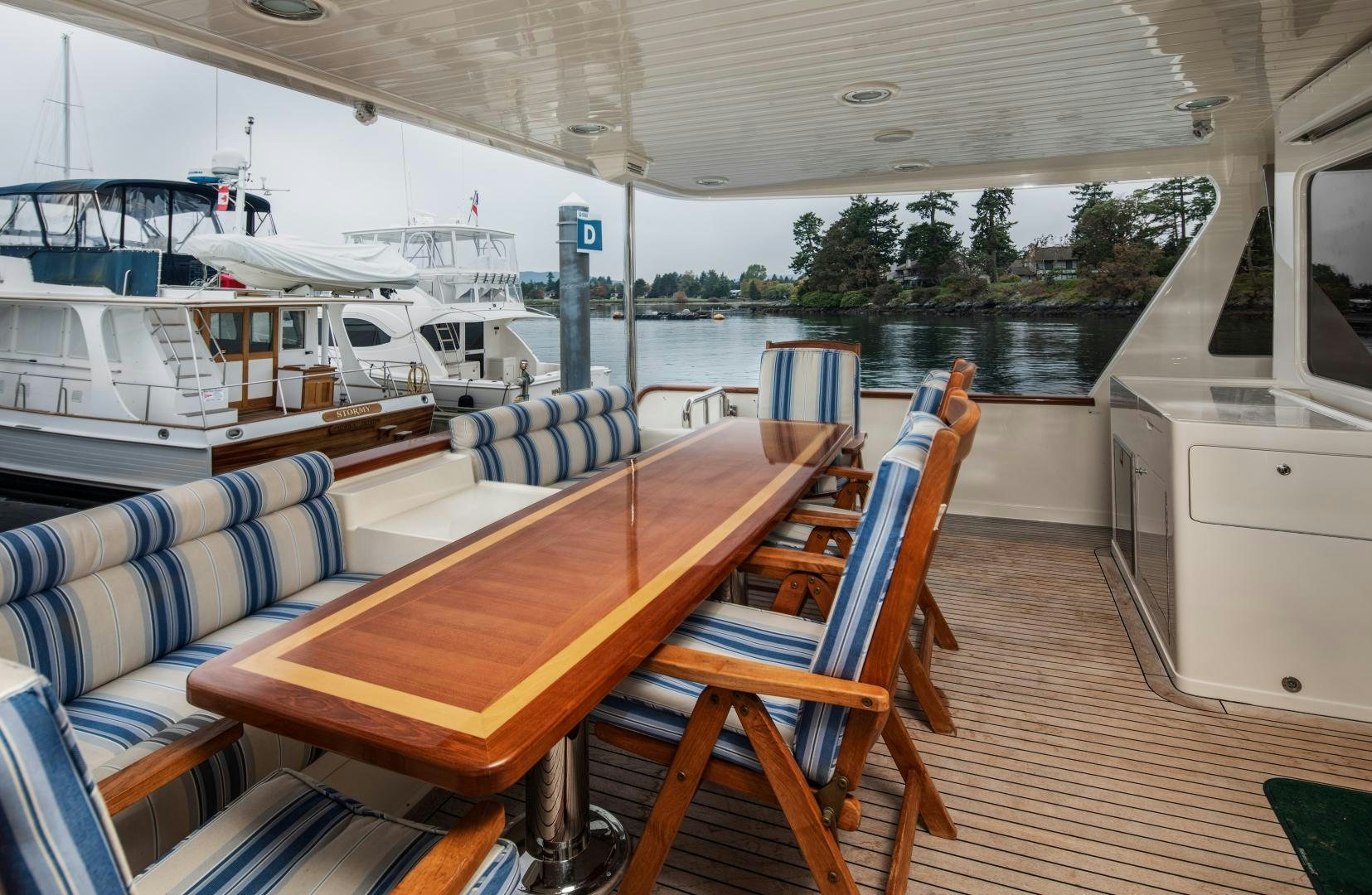 a boat on the water aboard CAPTIVA Yacht for Sale
