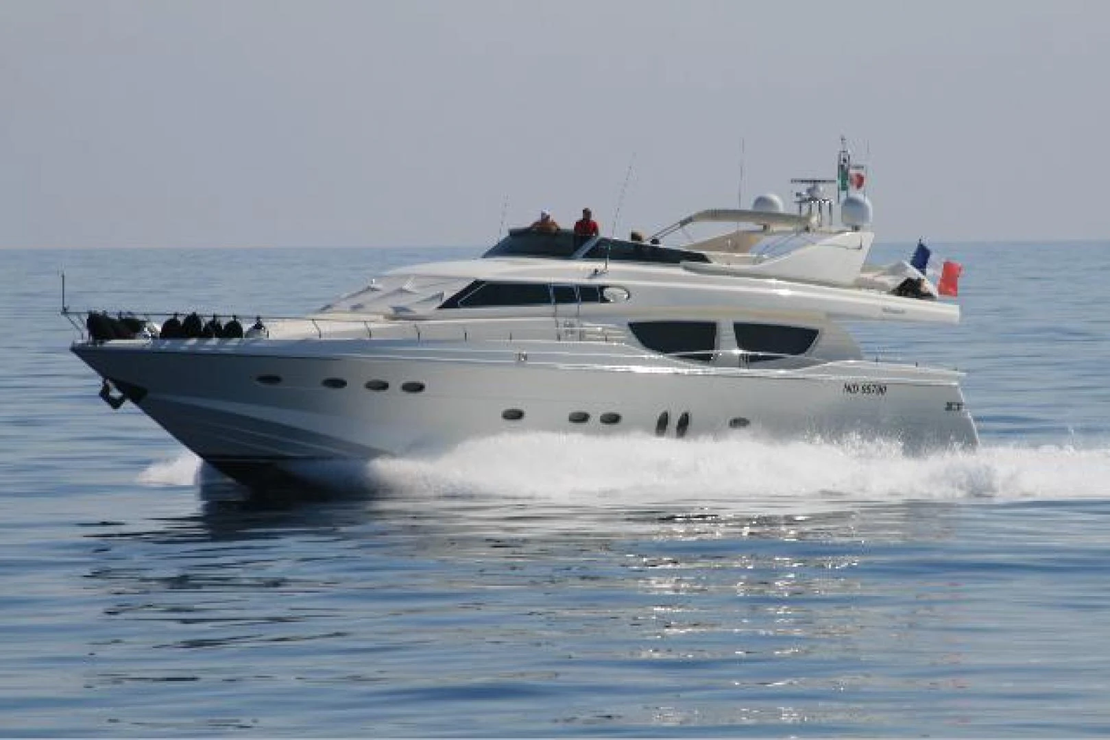 a boat with people on it aboard No Name Yacht for Sale