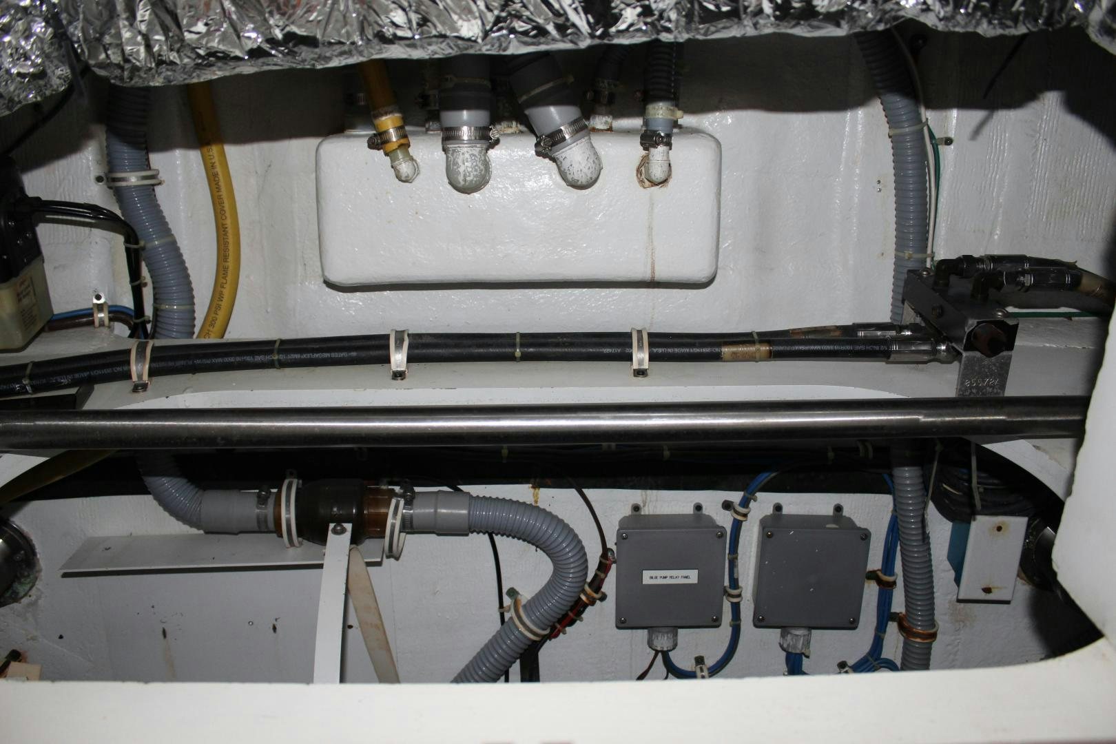 a close-up of a machine aboard No Name Yacht for Sale