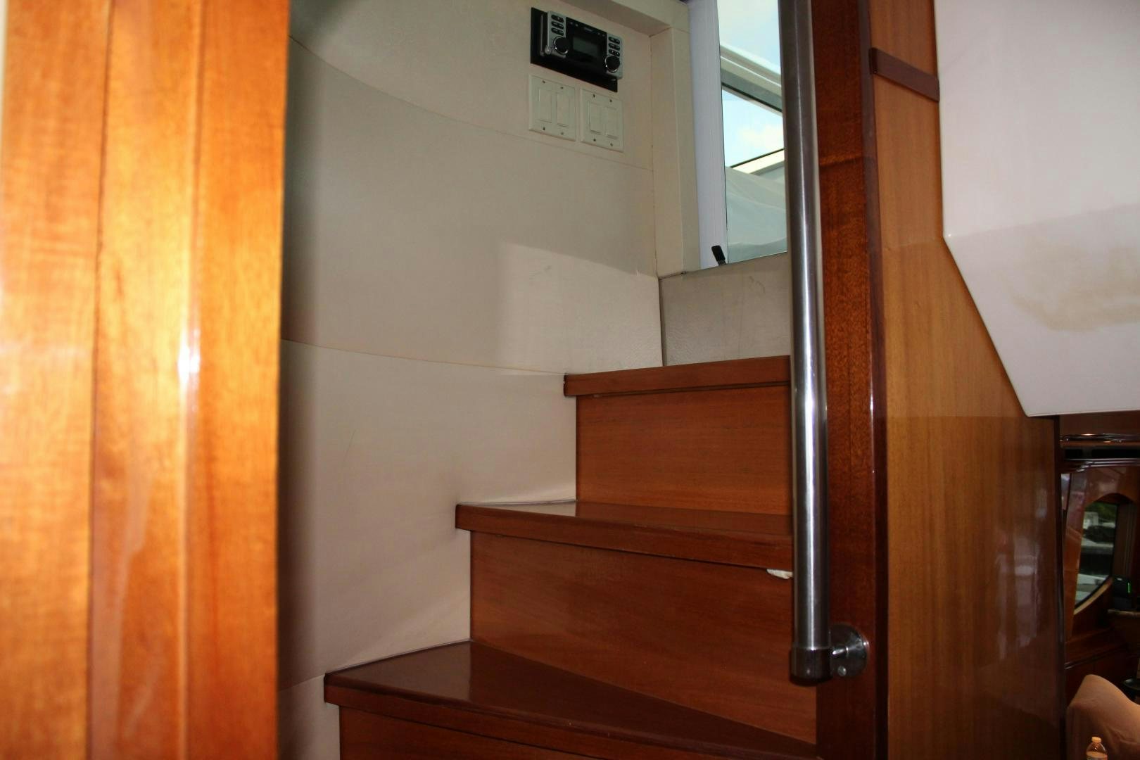 a door with a handle aboard No Name Yacht for Sale