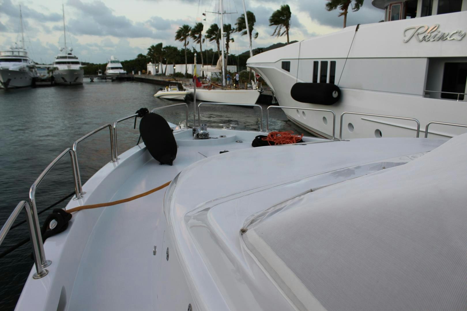 a boat in the water aboard No Name Yacht for Sale