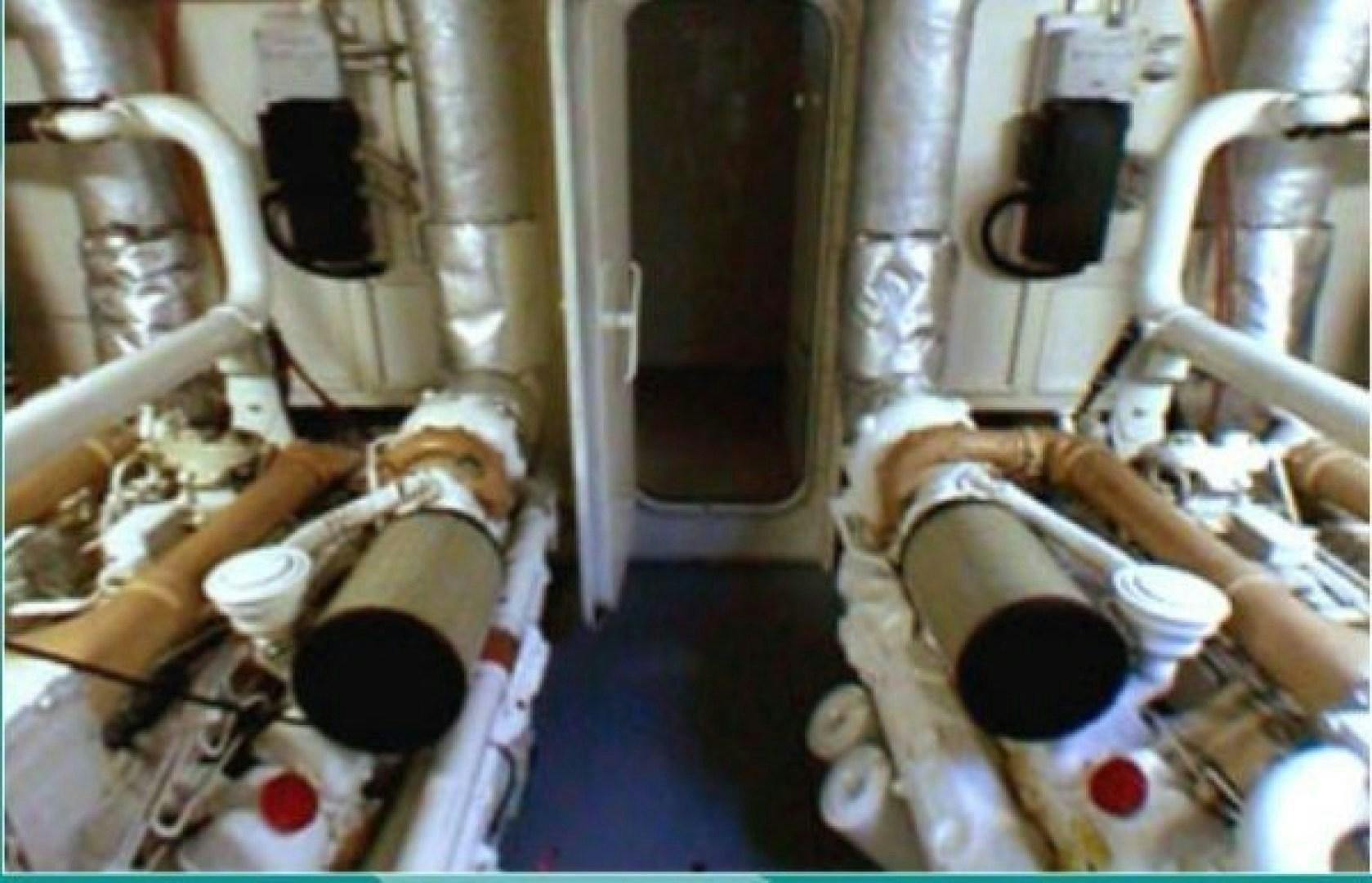 a room with a lot of equipment aboard TOBEKA Yacht for Sale