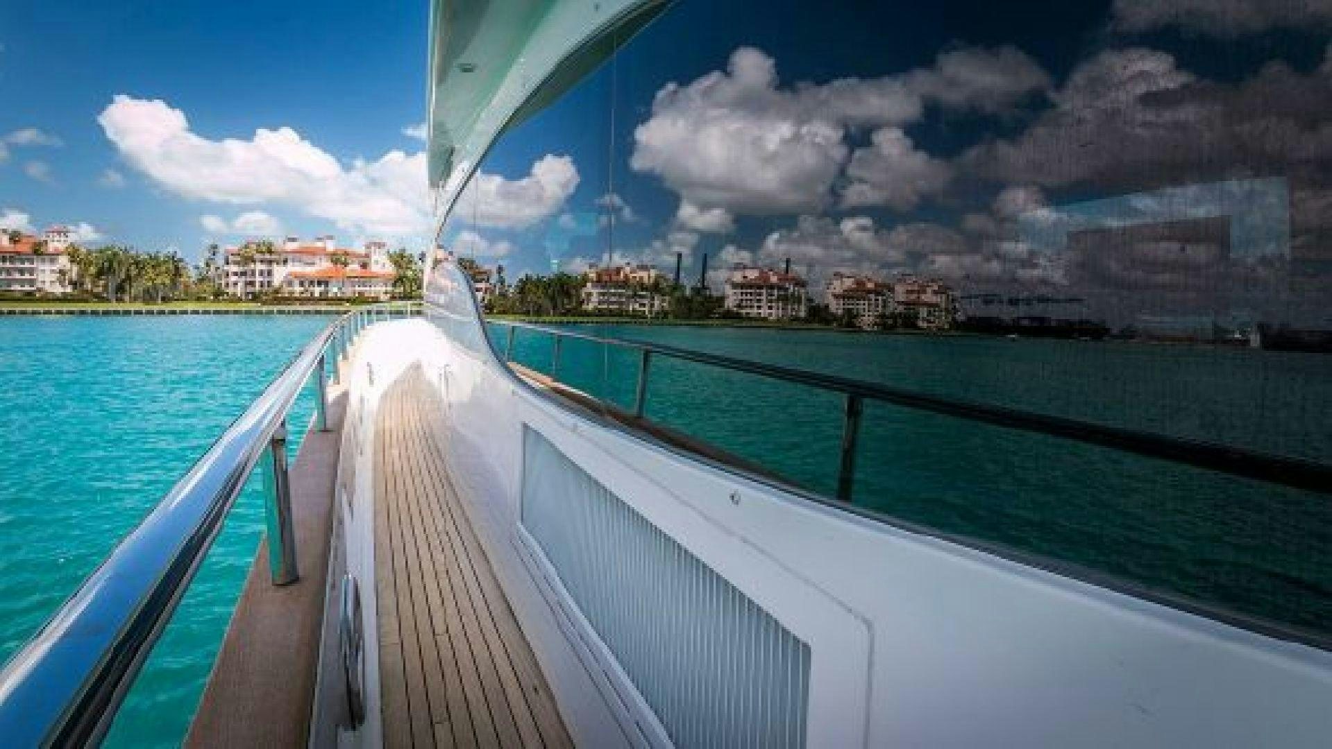 a boat on the water aboard NO LIMITS Yacht for Sale