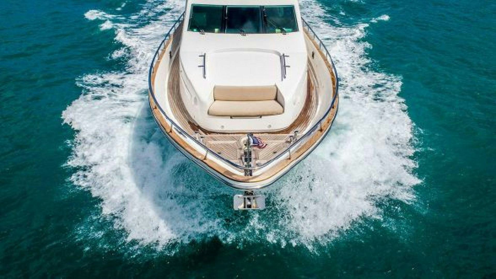 a boat on the water aboard NO LIMITS Yacht for Sale