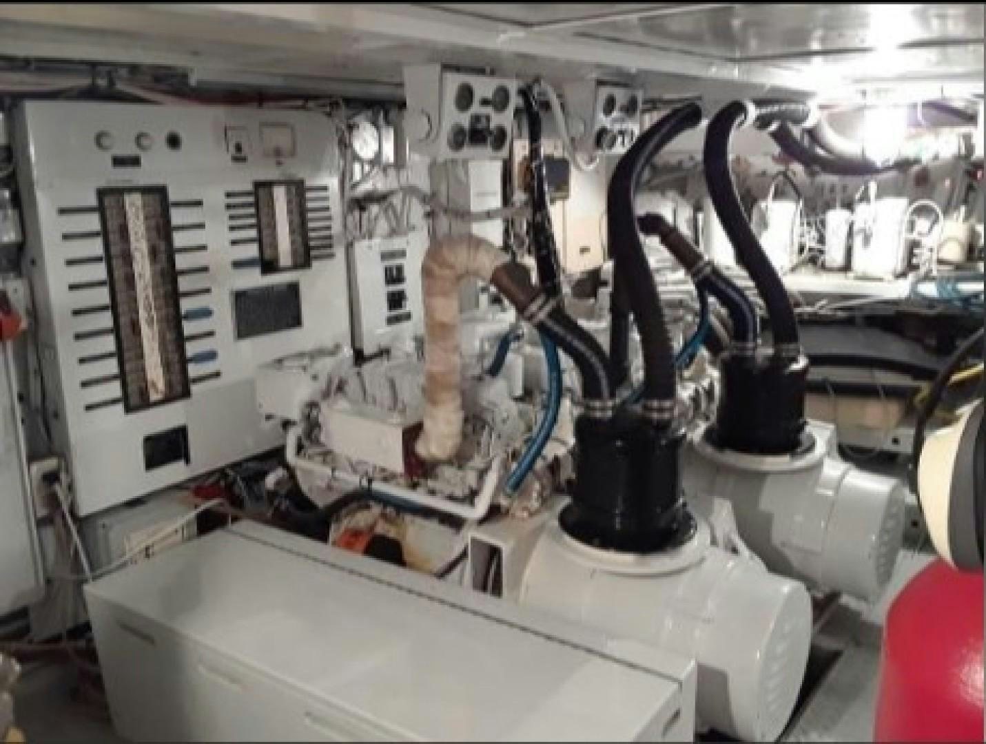 a machine with wires aboard FANTASEA Yacht for Sale