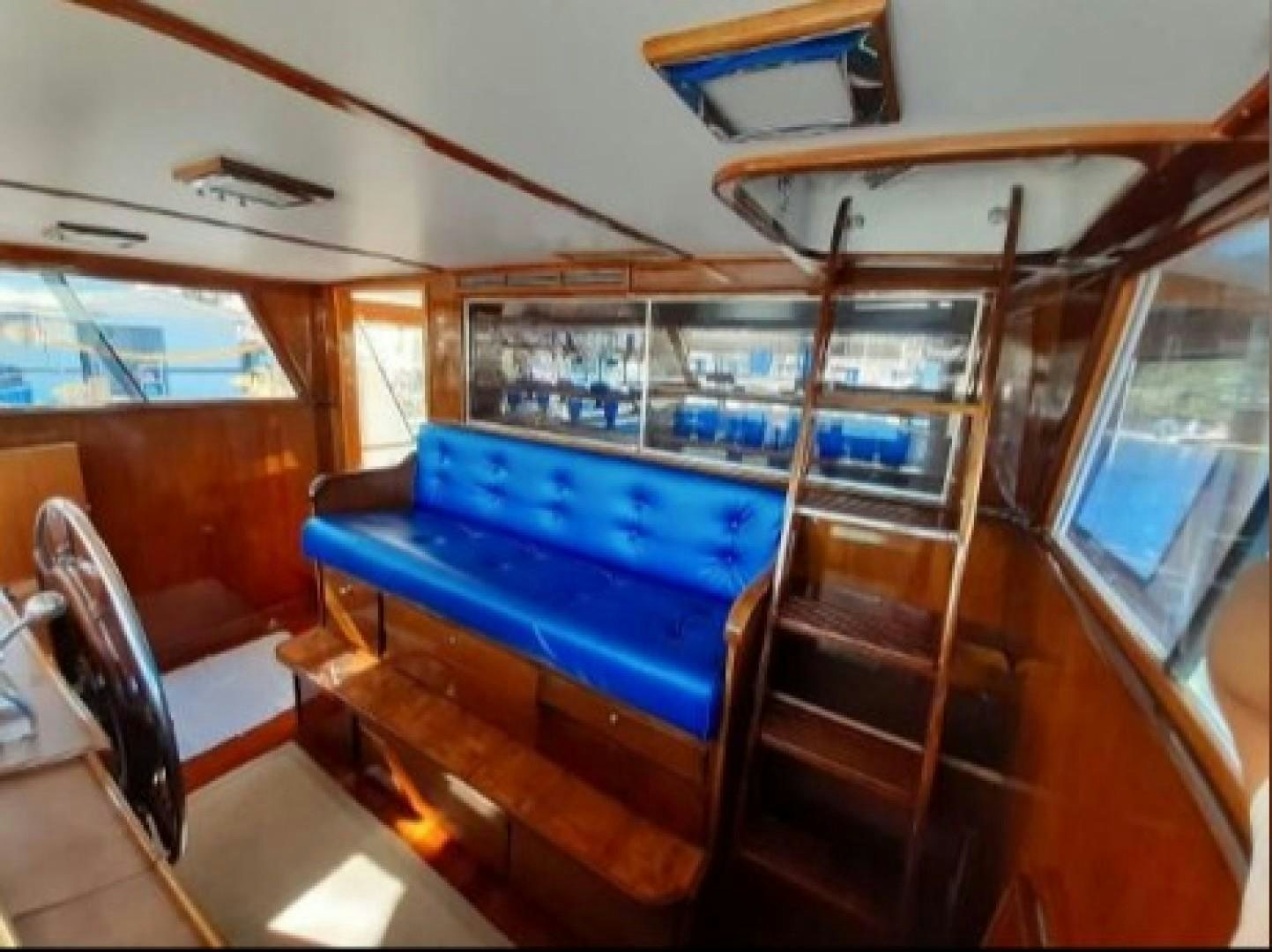 inside of a boat aboard FANTASEA Yacht for Sale