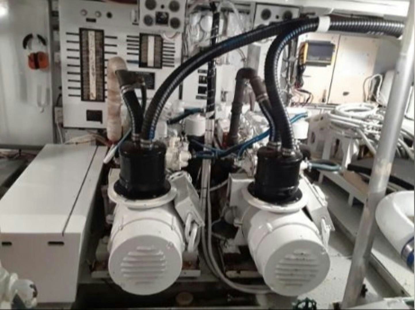 a machine with wires aboard FANTASEA Yacht for Sale