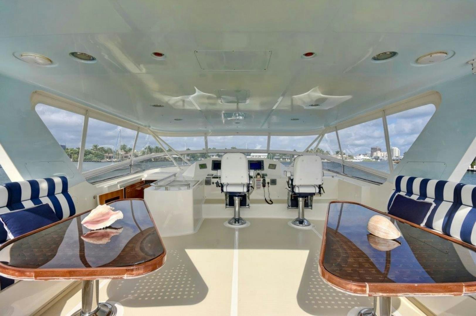 inside of a large room aboard INEVITABLE Yacht for Sale