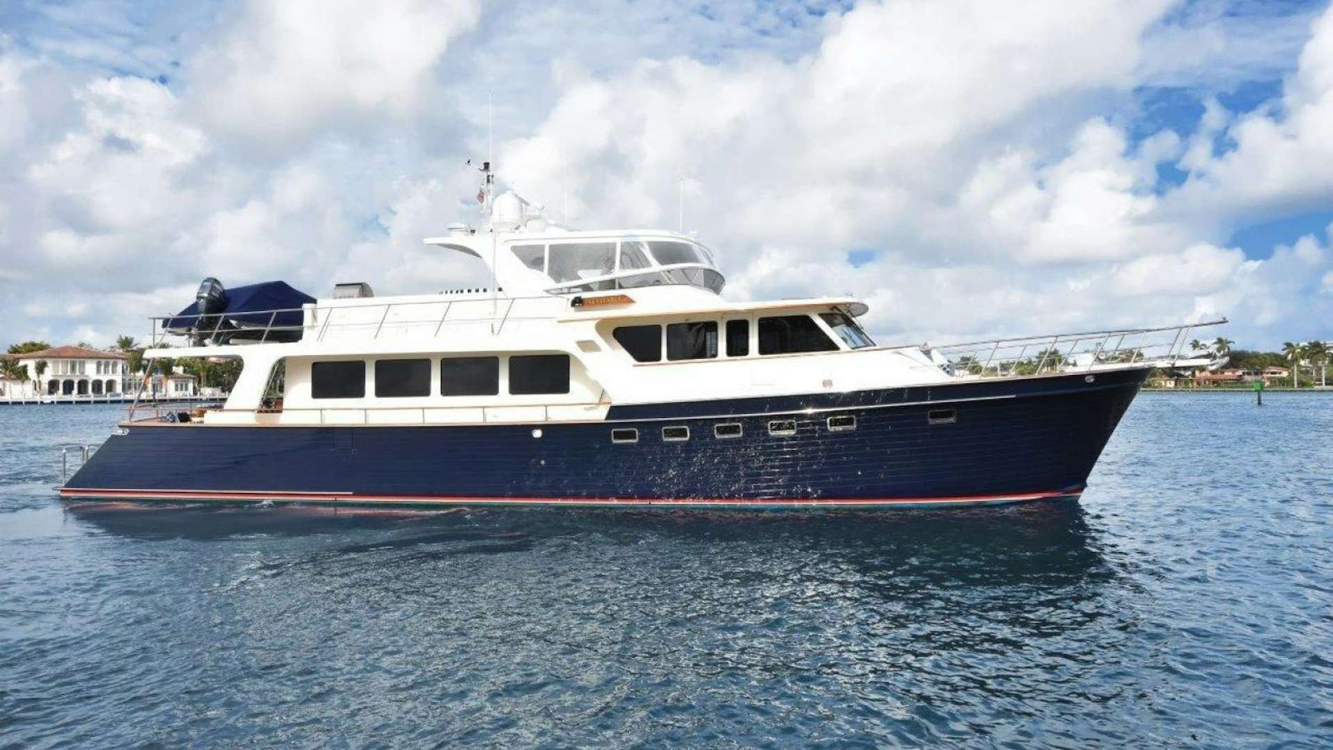 a boat on the water aboard INEVITABLE Yacht for Sale