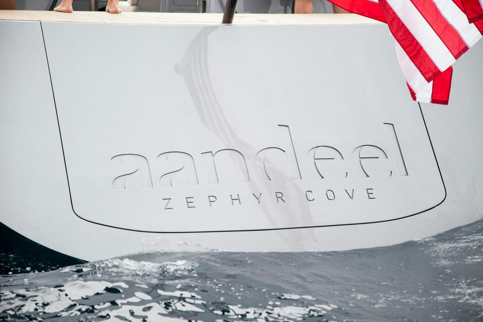 text aboard AANDEEL Yacht for Sale