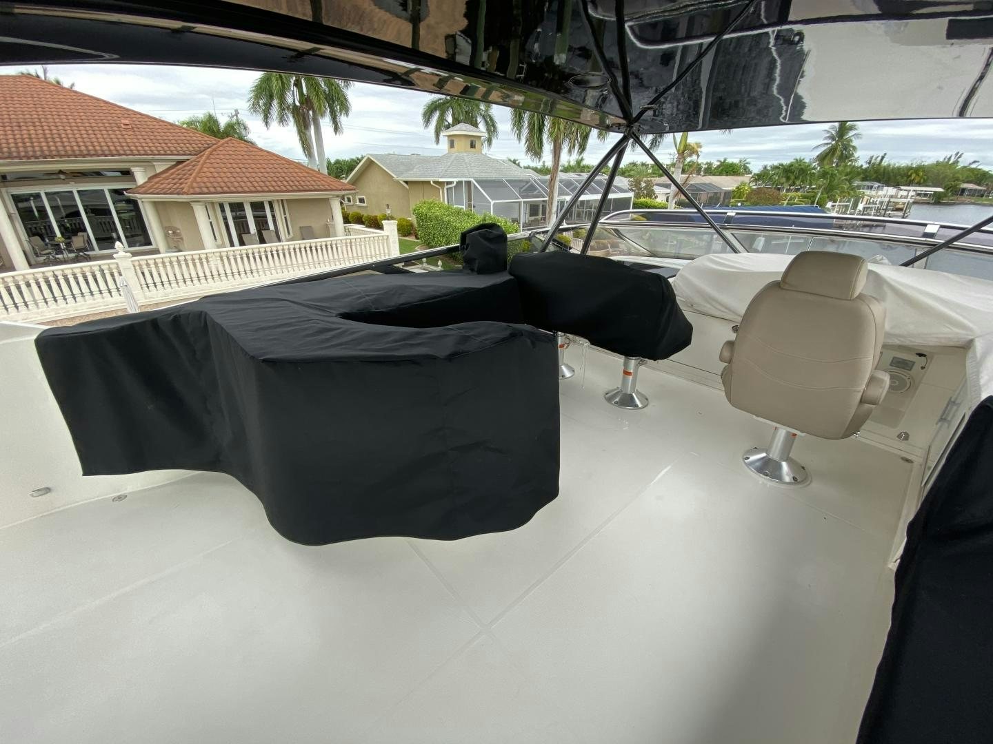 a person lying on a bed aboard No Name Yacht for Sale