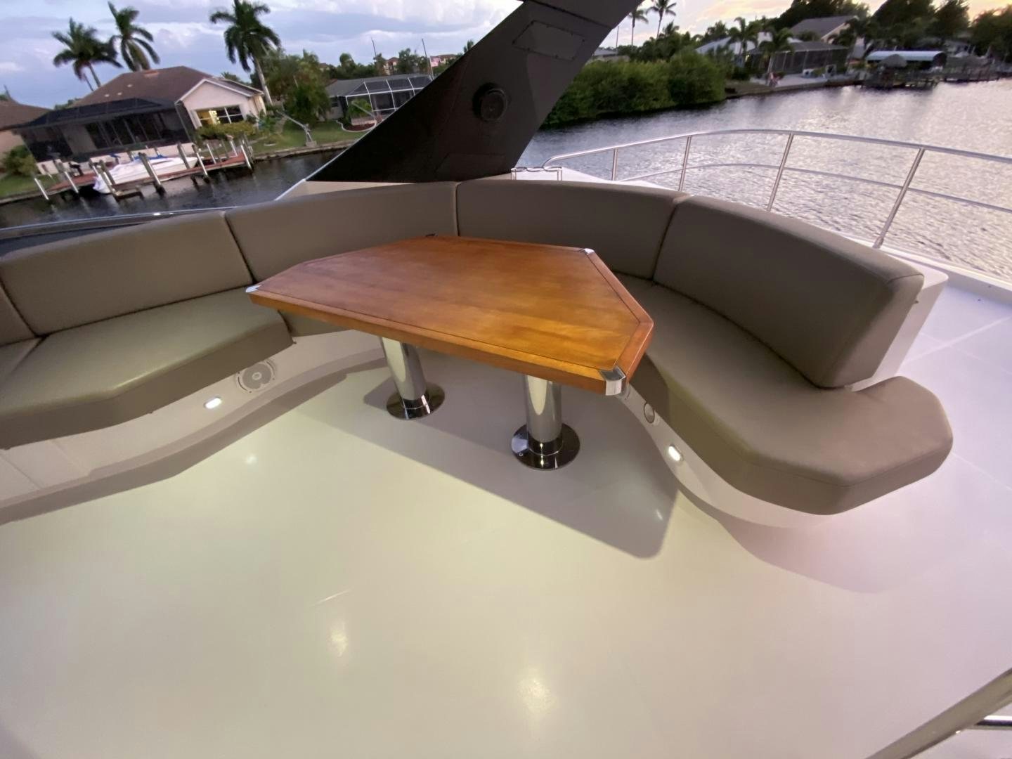 a model of a plane aboard No Name Yacht for Sale