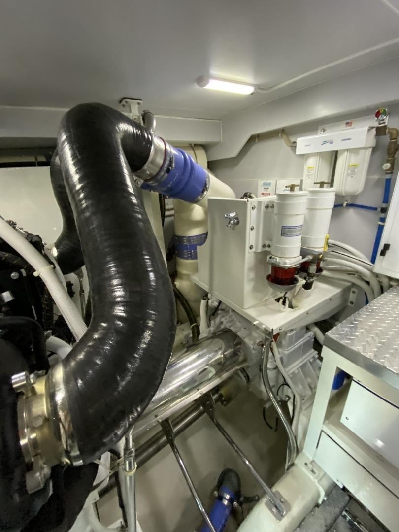 a close-up of a machine aboard No Name Yacht for Sale