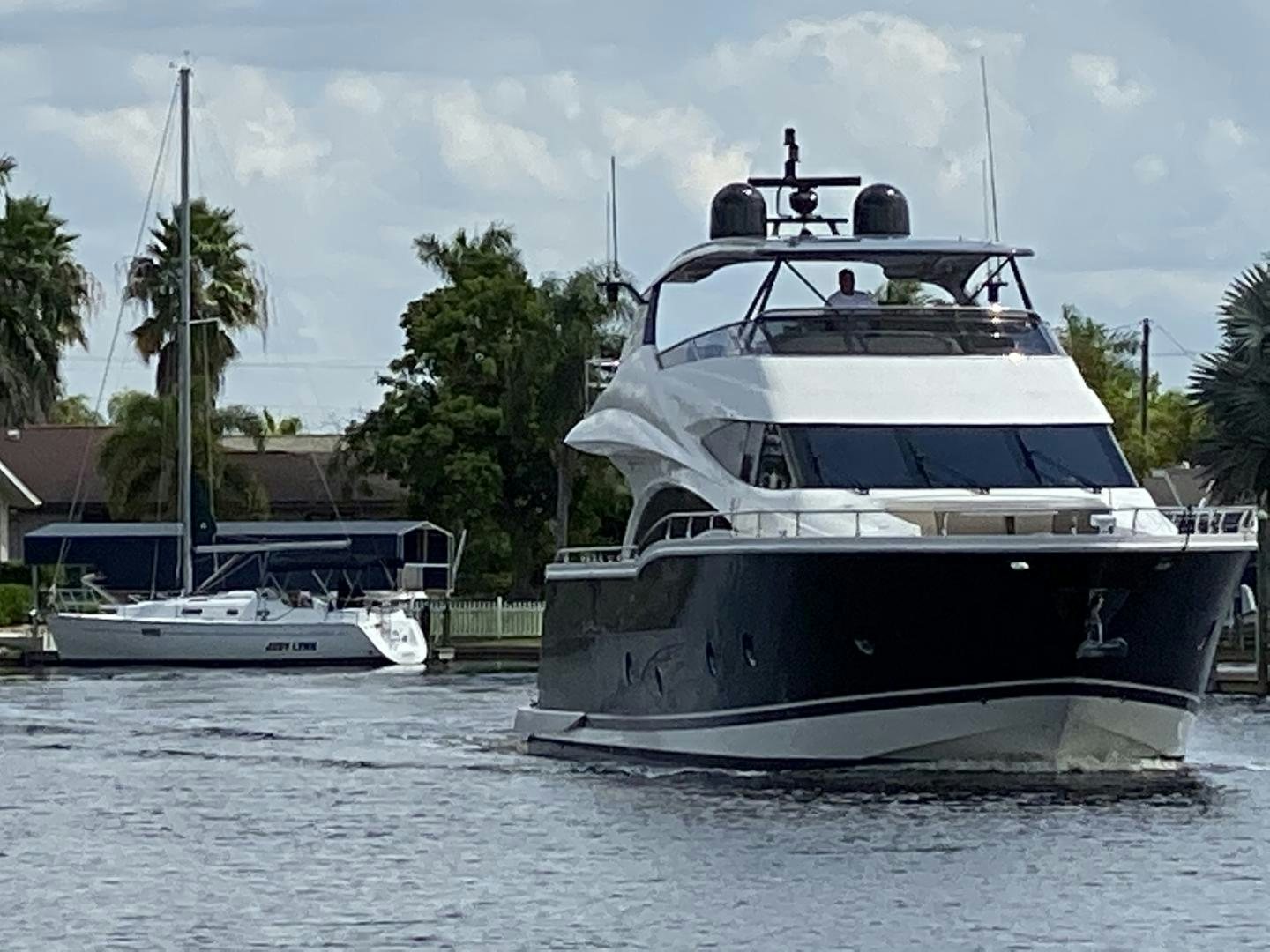 a couple of boats on the water aboard No Name Yacht for Sale
