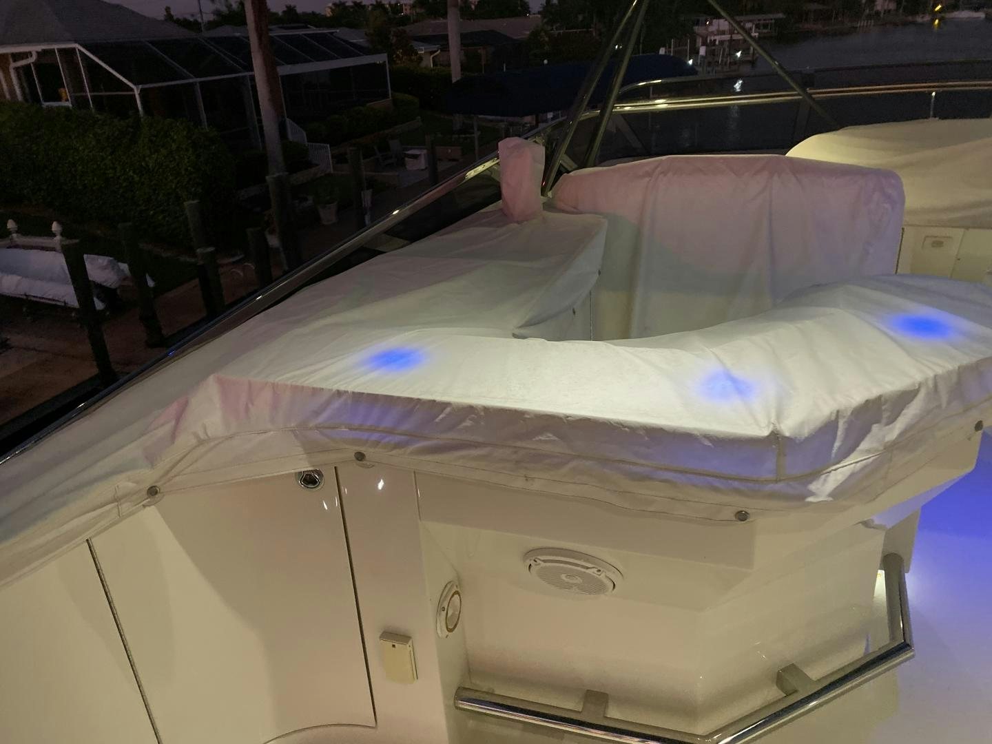 a person lying on a bed aboard No Name Yacht for Sale