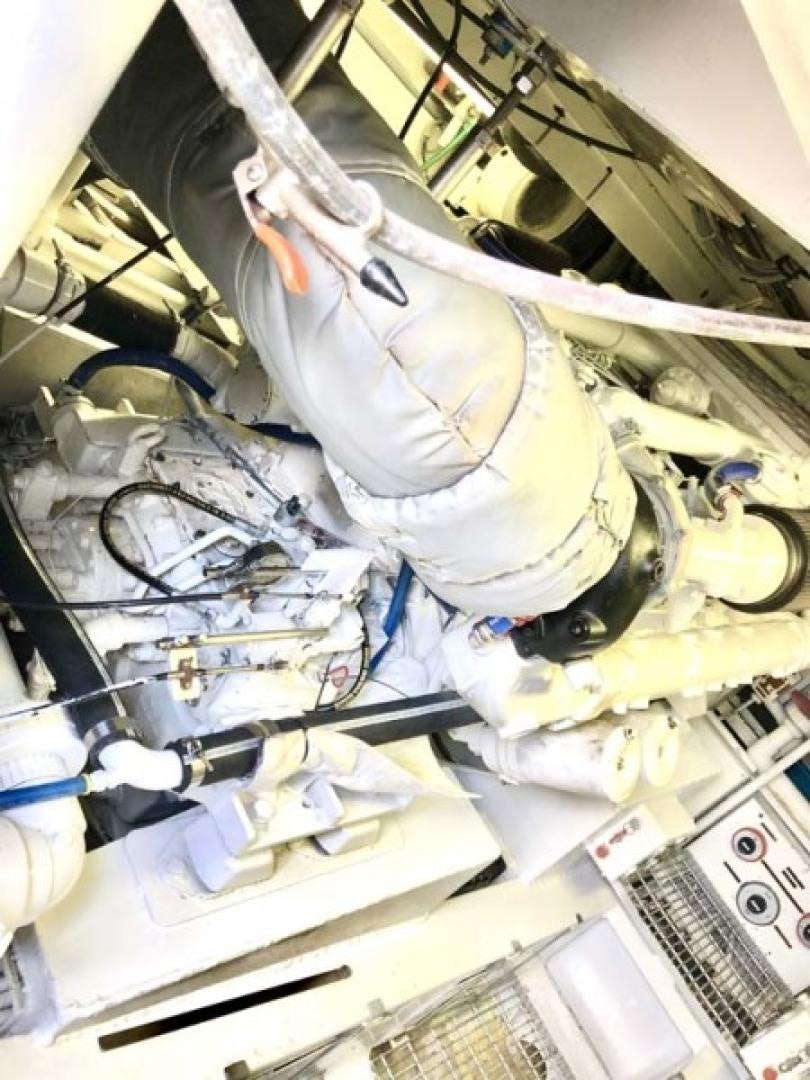 a person in a space suit aboard PRIME TIME Yacht for Sale