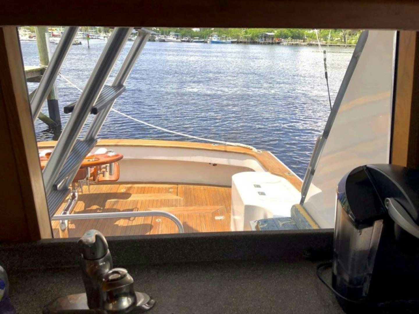 a boat on the water aboard PRIME TIME Yacht for Sale
