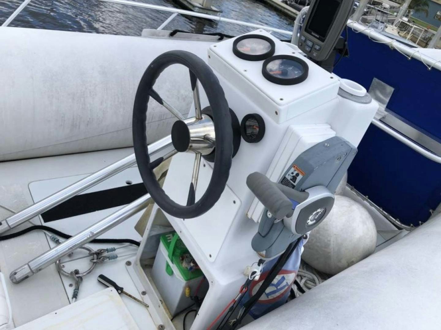 a close-up of a car's wheel aboard PRIME TIME Yacht for Sale