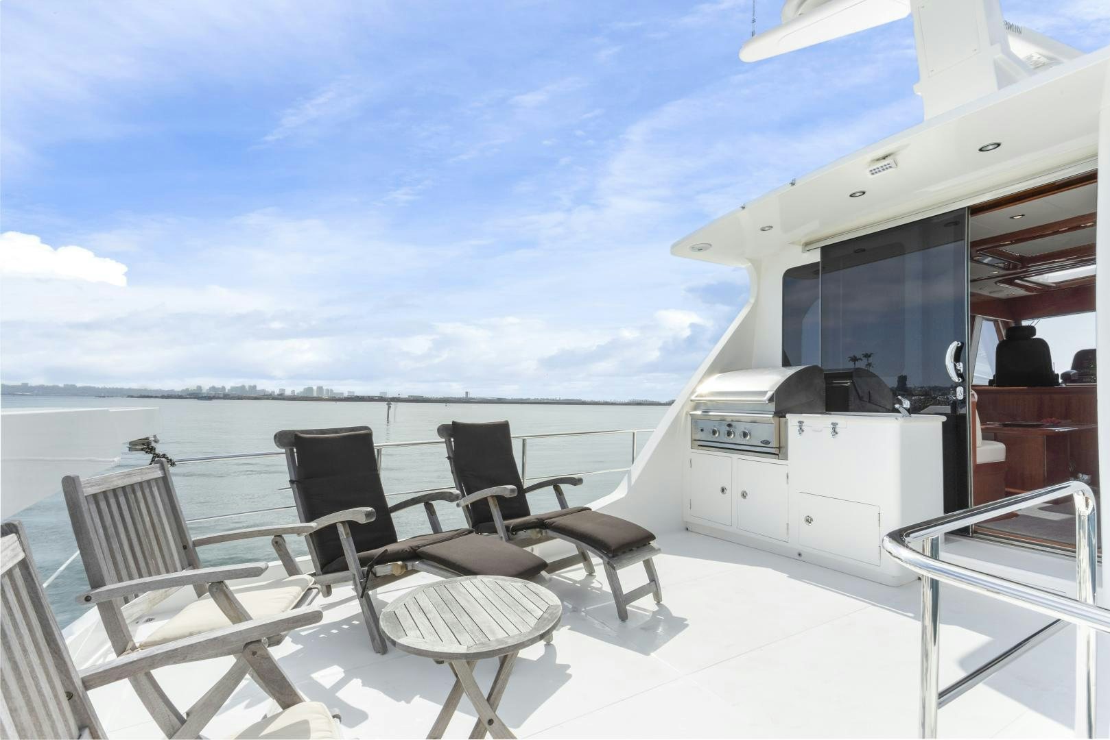 a boat on the water aboard ODYSEA Yacht for Sale