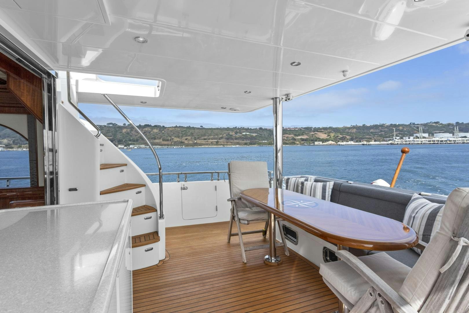 a boat on the water aboard ODYSEA Yacht for Sale