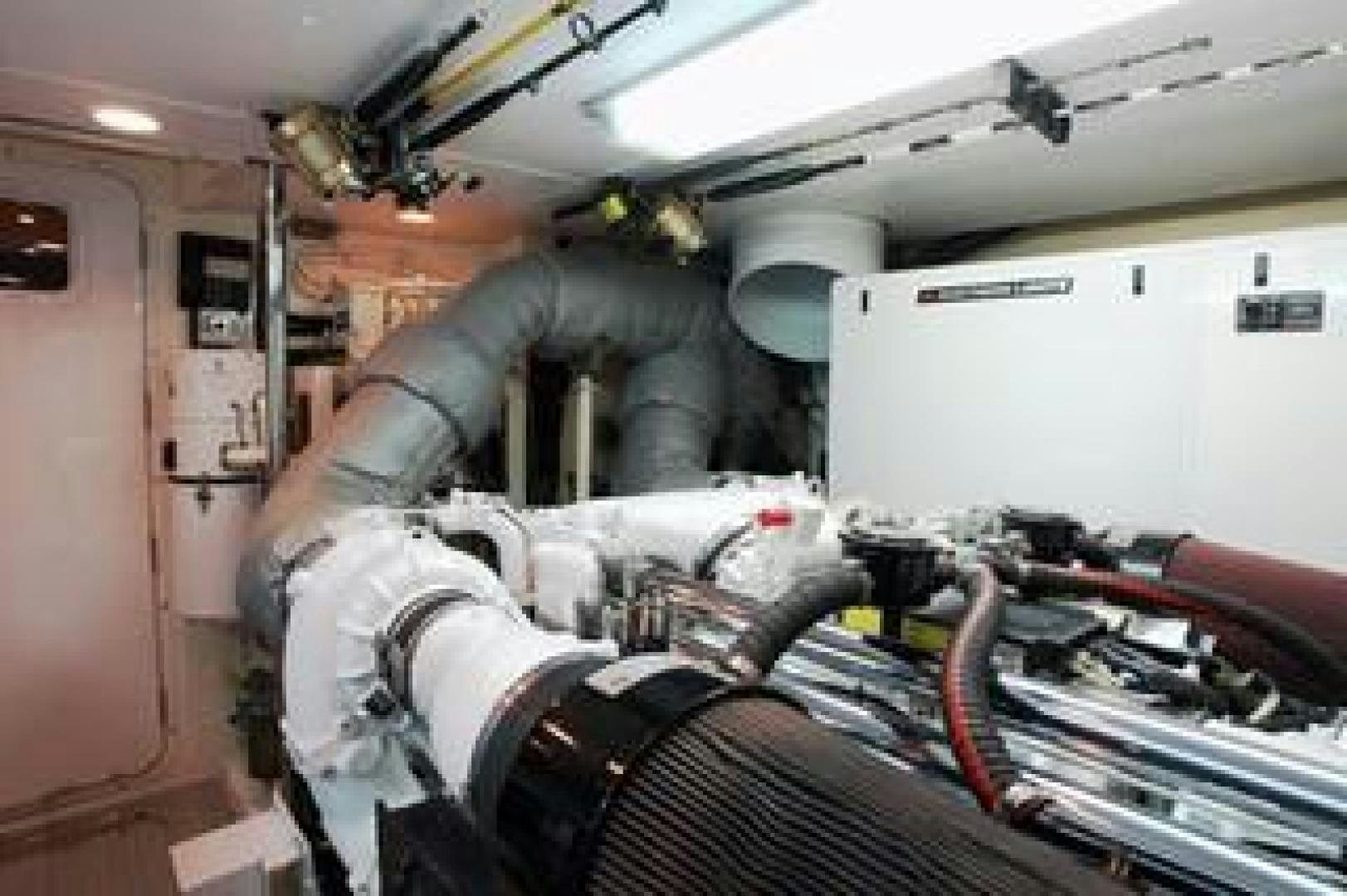 a person in a car aboard No Name Yacht for Sale