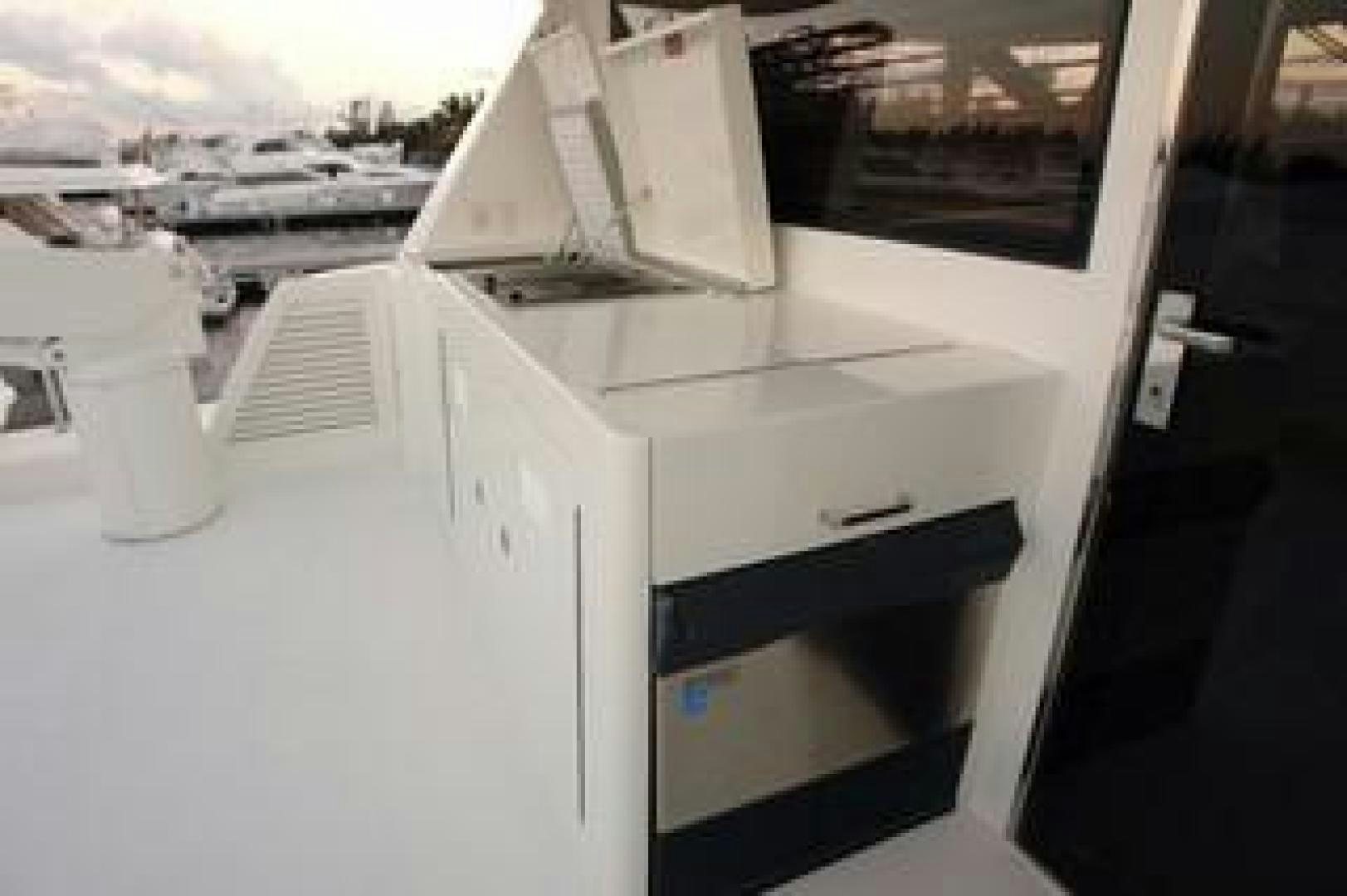 a white machine with a vent aboard No Name Yacht for Sale