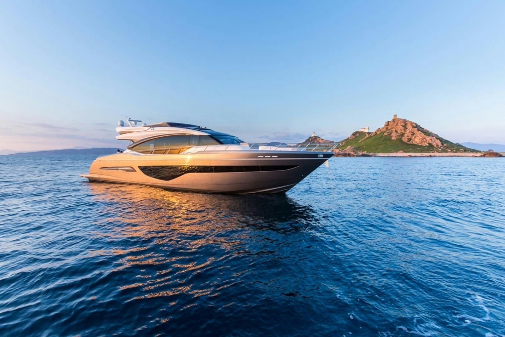 a boat in the water aboard S78  Yacht for Sale