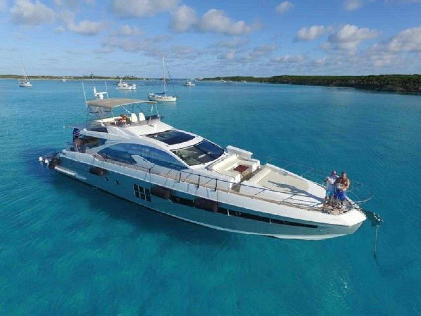 a boat with people on it aboard SILVER SKY 2.0 Yacht for Sale