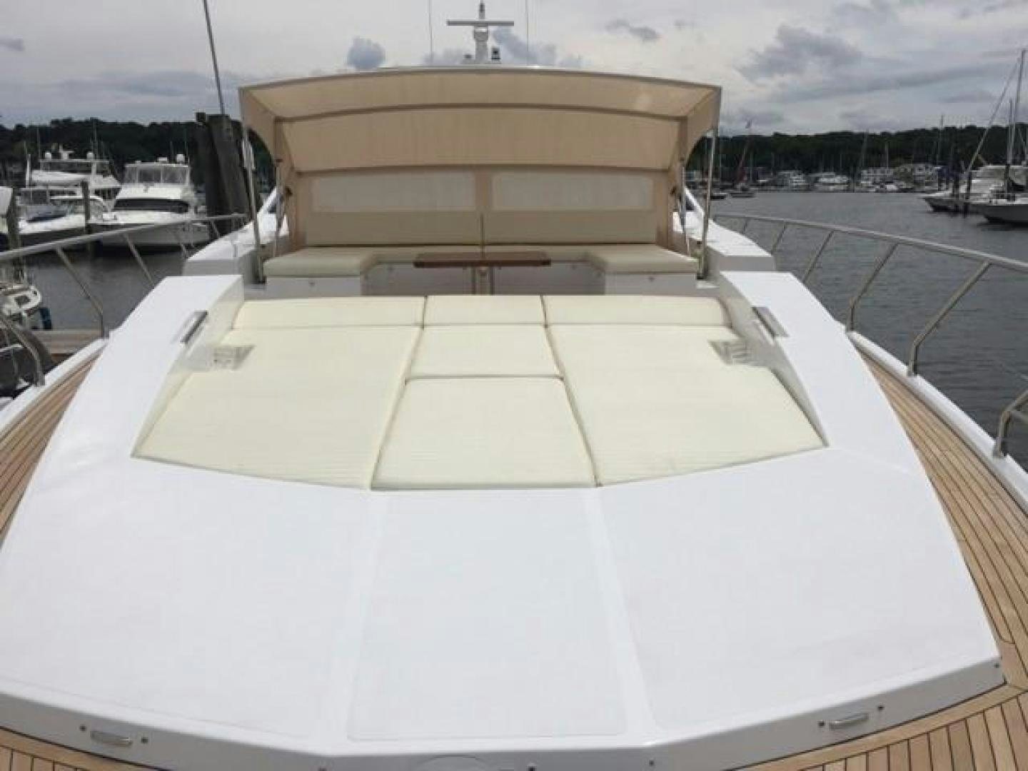 a boat on a deck aboard SILVER SKY 2.0 Yacht for Sale