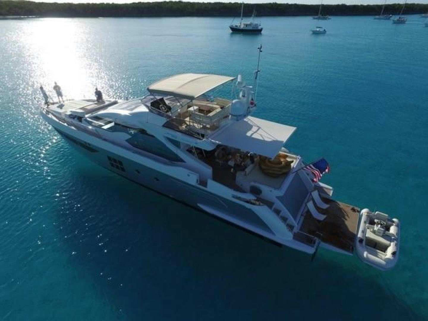 a boat on the water aboard SILVER SKY 2.0 Yacht for Sale