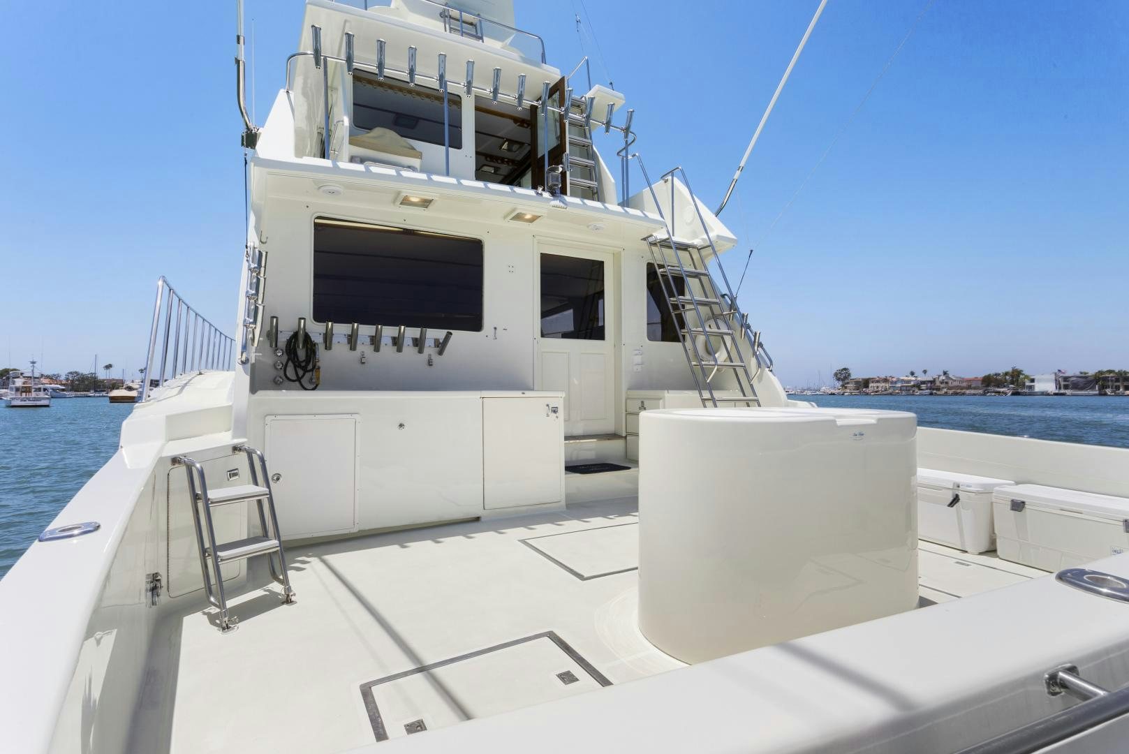 a boat on the water aboard EL AMO Yacht for Sale
