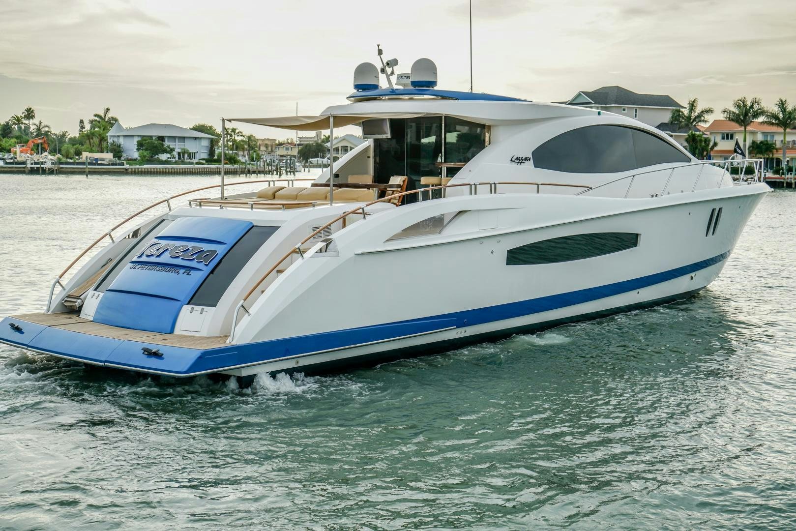 a boat on the water aboard TEREZA Yacht for Sale