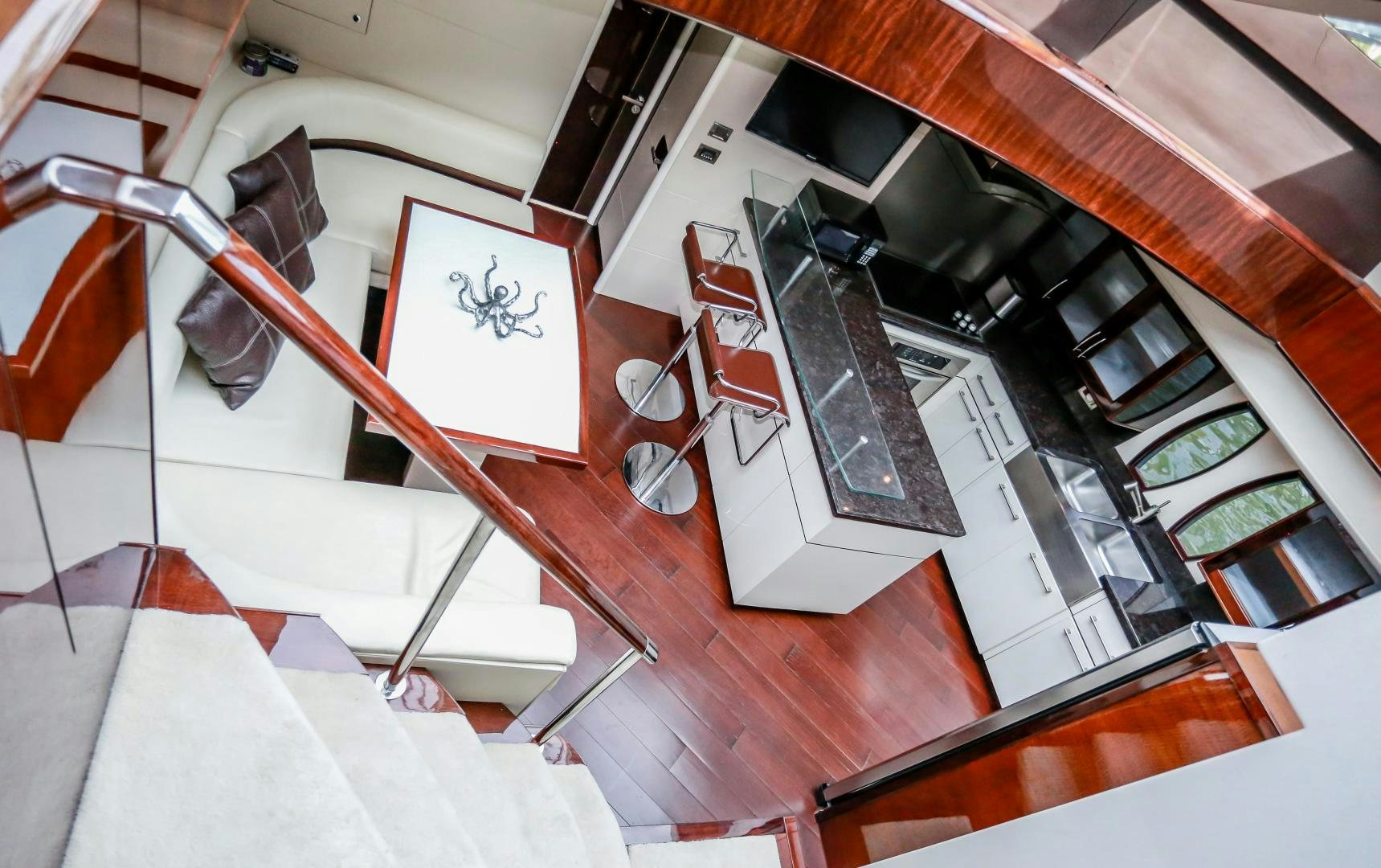 a machine on the counter aboard TEREZA Yacht for Sale