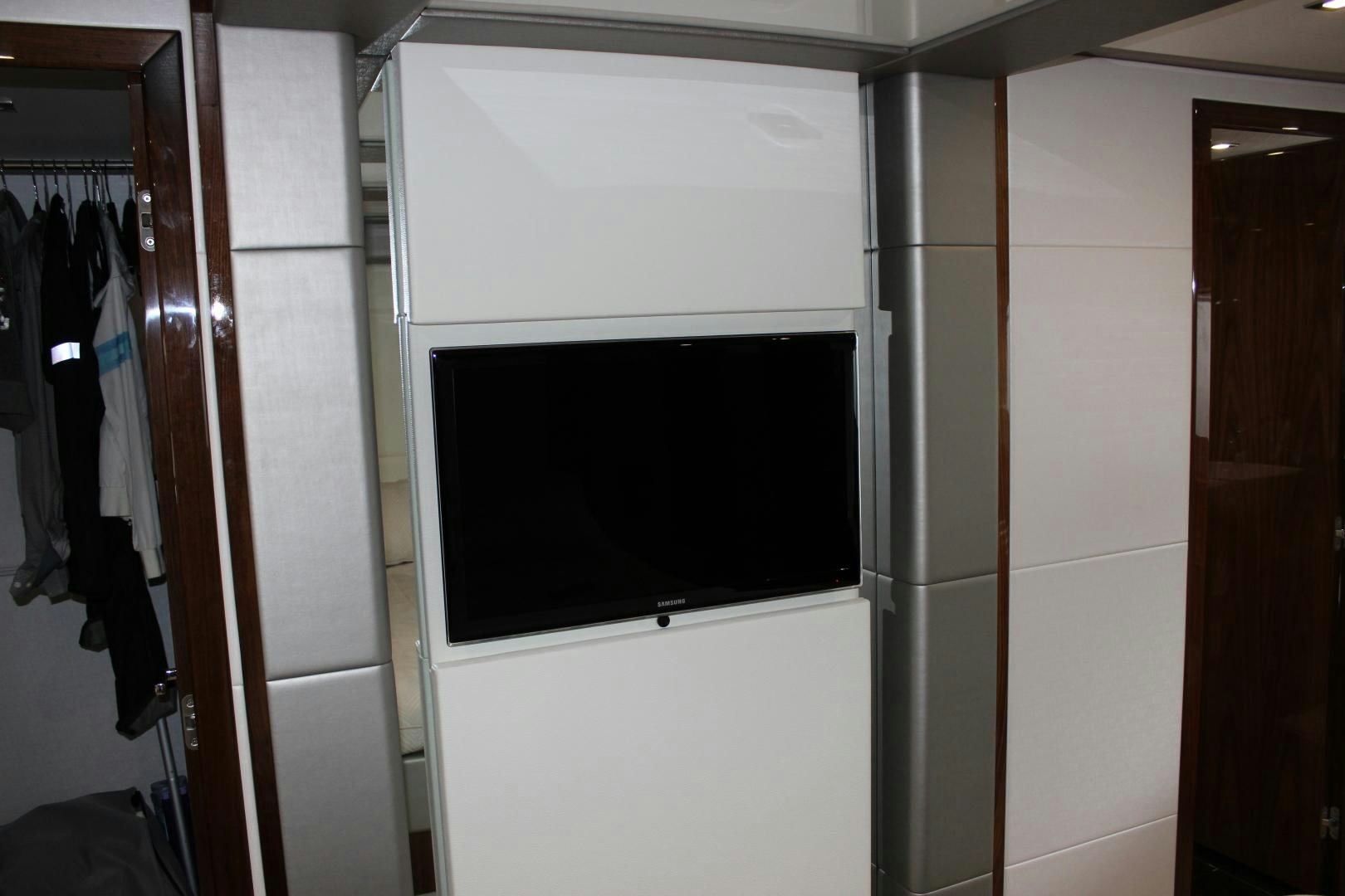 a white rectangular object with a screen aboard GEMINI Yacht for Sale