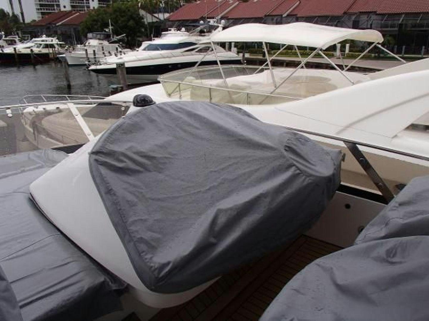 a group of boats are parked in a harbor aboard GEMINI Yacht for Sale