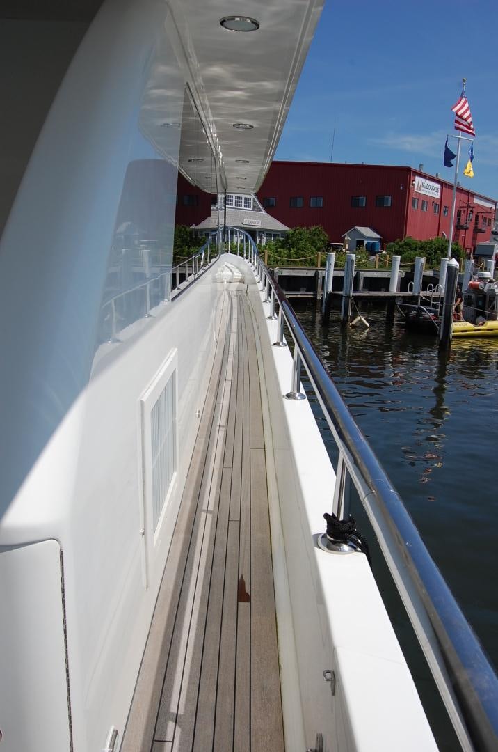 a boat on the water aboard HATT TRICK Yacht for Sale