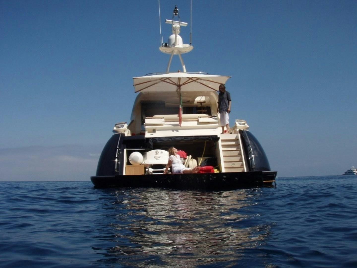 a boat with people on it aboard No Name Yacht for Sale