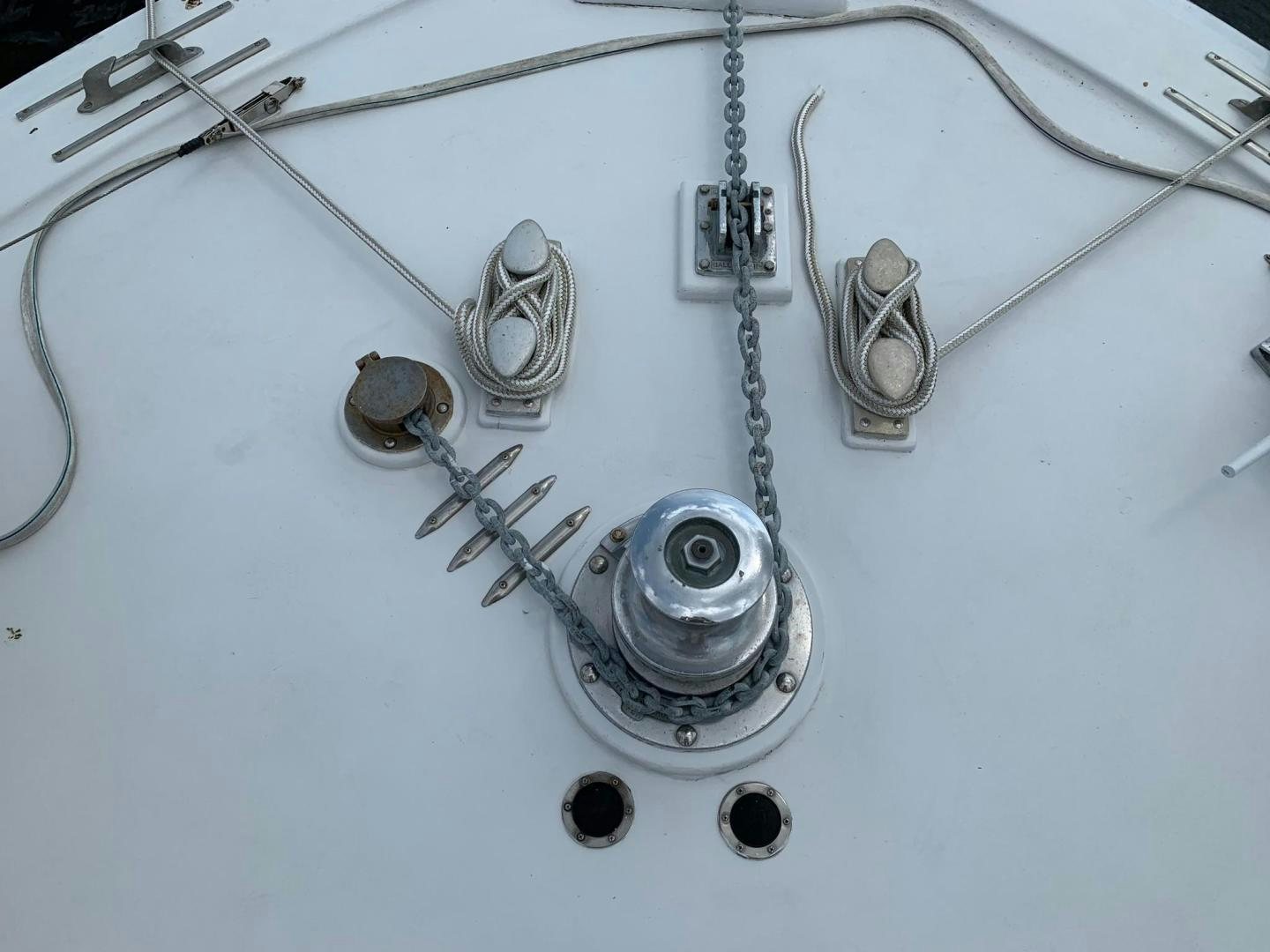 a close-up of a stethoscope aboard No Name Yacht for Sale