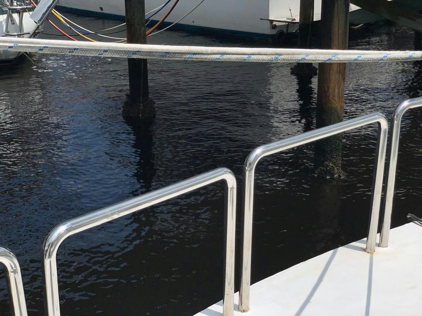 a boat on the water aboard No Name Yacht for Sale