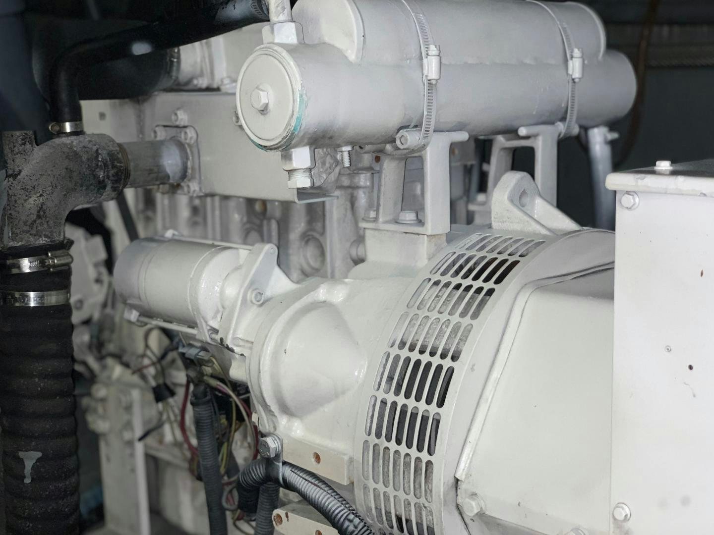 close-up of a machine aboard No Name Yacht for Sale