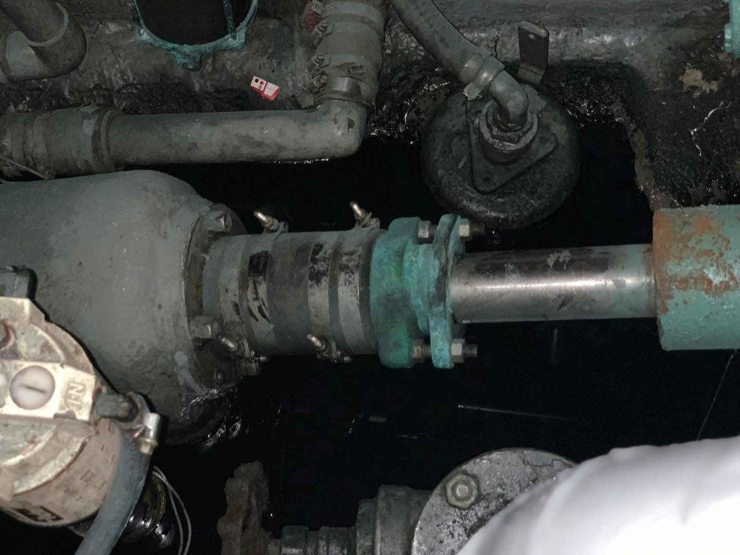 a close-up of a machine aboard No Name Yacht for Sale