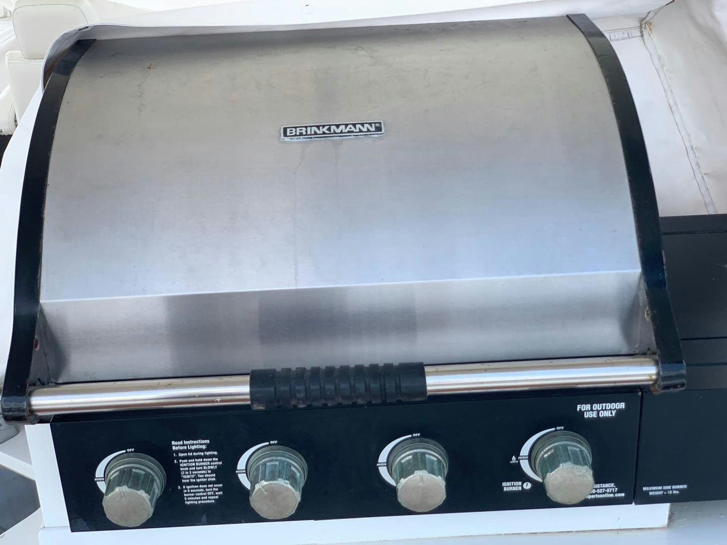 a black rectangular object with buttons aboard No Name Yacht for Sale